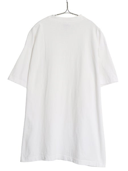 90s USA製 グレイトフルデッド ツアー イラスト プリント Tシャツ メンズ XL オールド バンド ロック スカル LIQUID BLUE 大きいサイズ 白