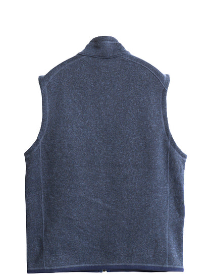 パタゴニア ベターセーター ベスト メンズ М / 古着 18年製 フリース セーター 前開き フルジップ アウトドア ハイネック 重ね着 企業 紺