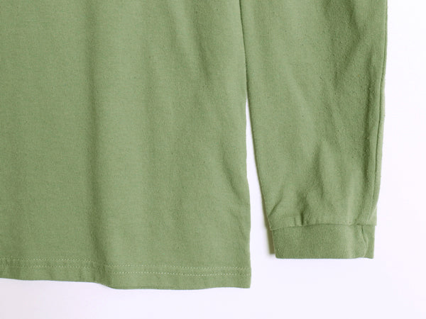 パタゴニア 両面 プリント 長袖 Tシャツ レディース S / 21年製 アウトドア ロンT ロングスリーブ P6 バックプリント ロゴT カットソー 緑
