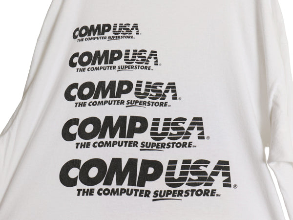 90s USA製 ★ IBM PC イラスト プリント Tシャツ メンズ XL / オールド 当時物 企業物 テック コンピューター プロモ シングルステッチ 白