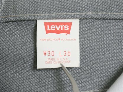 デッドストック 90s USA製 リーバイス ポリ フレア パンツ メンズ 30 30 新品 オールド 517 スタプレ ブーツカット ノータック スラックス