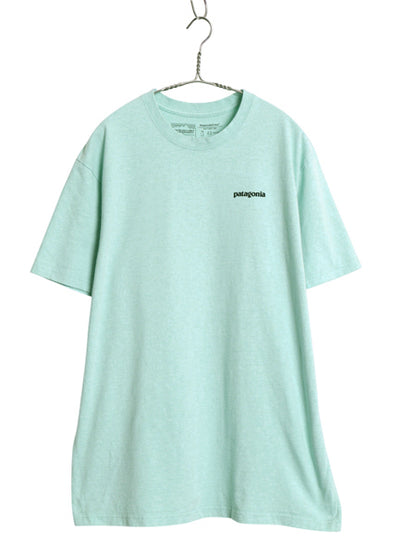 パタゴニア 両面 プリント 半袖 Tシャツ メンズ L / 古着 アウトドア カットソー P6 バックプリント ボックスロゴ クルーネック シンプル