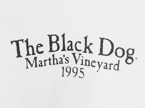 90s USA製 The Black Dog アート イラスト プリント Tシャツ メンズ レディース XL / オールド アニマル ドッグ グラフィック 大きいサイズ