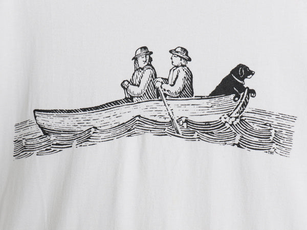 90s USA製 The Black Dog アート イラスト プリント Tシャツ メンズ レディース XL / オールド アニマル ドッグ グラフィック 大きいサイズ