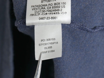 パタゴニア 両面 プリント 半袖 Tシャツ メンズ S / 18年製 アウトドア P6 ボックスロゴ バックプリント クルーネック カットソー トップス