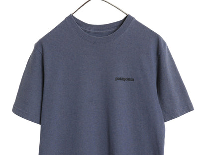 パタゴニア 両面 プリント 半袖 Tシャツ メンズ S / 18年製 アウトドア P6 ボックスロゴ バックプリント クルーネック カットソー トップス