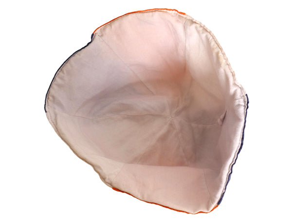 70s  スマイル イラスト プリント チューリップ ハット キッズ M 帽子 ヴィンテージ MLB 大リーグ NY METS ワンポイント アート 1点物 子供