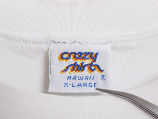 90s USA製 両面 アート イラスト プリント Tシャツ メンズ XL / オールド ゴルフ グラフィック 半袖Tシャツ シングルステッチ 大きいサイズ