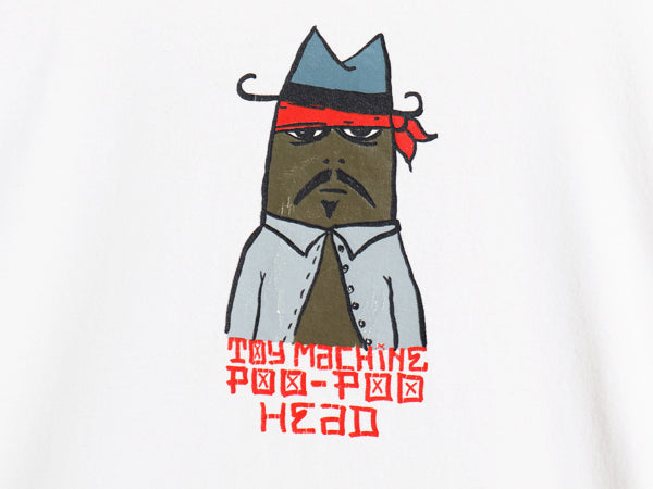 90s 00s ☆ TOY MACHINE キャラクター プリント Tシャツ メンズ XL / オールド 当時物 スケート ストリート スケボー ヘビーウェイト 白