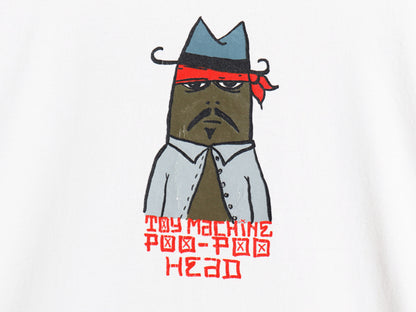 90s 00s ☆ TOY MACHINE キャラクター プリント Tシャツ メンズ XL / オールド 当時物 スケート ストリート スケボー ヘビーウェイト 白