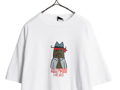 90s 00s ☆ TOY MACHINE キャラクター プリント Tシャツ メンズ XL / オールド 当時物 スケート ストリート スケボー ヘビーウェイト 白
