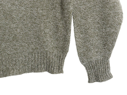 80s イギリス製 オールド ギャップ ニット セーター メンズ L 古着 ヴィンテージ 旧タグ シェットランド ウール 長袖ニット シンプル 無地