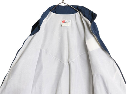 米軍実物 US AIR FORCE ナイロン トレーニング ジャケット MEDIUM SHORT / 2010年製 ミリタリー エアフォース 軍物 ジャンパー ブルゾン 青