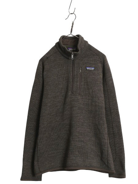 パタゴニア ベターセーター ハーフジップ メンズ M / 15年製 アウトドア フリース セーター 裏起毛 プルオーバー ジャケット ワンポイント