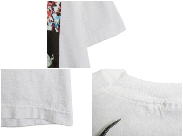 90s USA製 ★ U2 ZOO TV ツアー イラスト プリント Tシャツ メンズ XL / オールド 当時物 オフィシャル アクトンベイビー バンド ロック 白