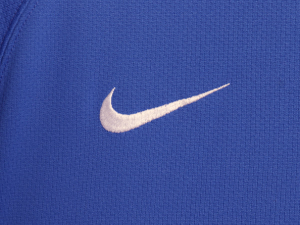 00s ナイキ アメリカ 代表 サッカー プラクティス シャツ メンズ M / 古着 オールド 当時物 フットボール トレーニング USA カットソー 青