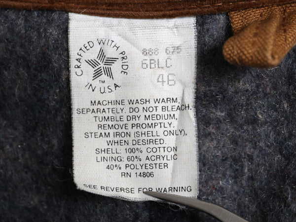 ほぼ デッドストック 80s USA製 カーハート チョア コート メンズ XL ヴィンテージ ダック カバーオール ジャケット ブランケット ライナー