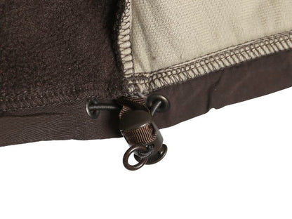 ノースフェイス フード付き デナリ ジャケット メンズ L / フリース ナイロン パーカー ジャンパー フルジップ ブルゾン ブラウン ゆったり