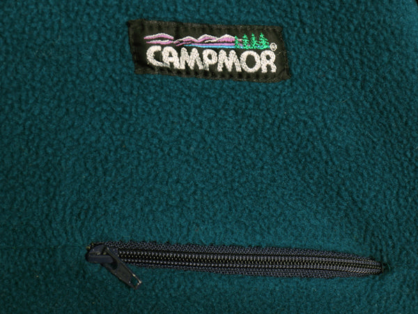 90s USA製 CAMPMOR ハーフジップ フリース ジャケット メンズ M 程/ 古着 オールド アウトドア ハイネック ブルゾン ジャンパー ツートン 