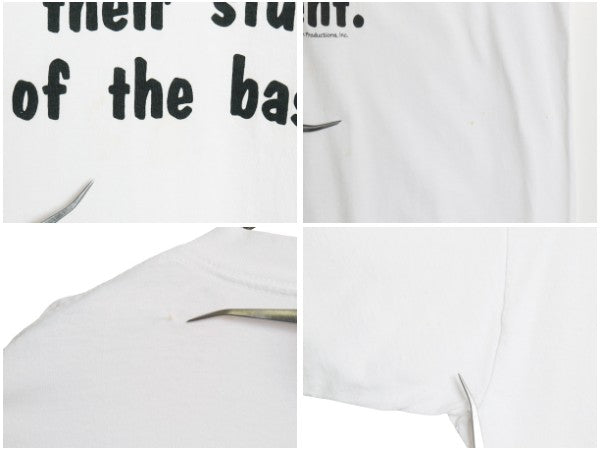 90s ジョーク メッセージ プリント 半袖 Tシャツ メンズ XL オールド ヘビーウェイト コットン カットソー シングルステッチ 大きいサイズ