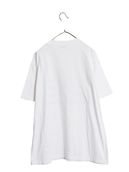 90s ジョーク メッセージ プリント 半袖 Tシャツ メンズ XL オールド ヘビーウェイト コットン カットソー シングルステッチ 大きいサイズ