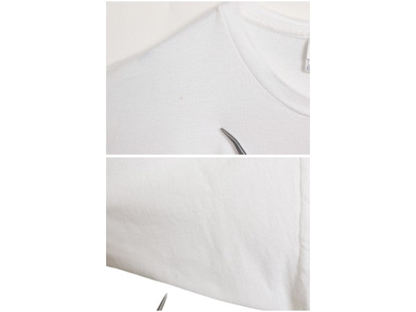 90s USA製 ナイキ 両面 プリント 半袖 Tシャツ メンズ L / オールド バスケ スウッシュ グラフィック カットソー ヘビーウェイト コットン
