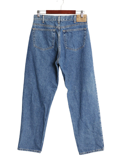 90s USA製 オールド ギャップ デニム パンツ メンズ 33 30 イージーフィット ジーンズ ジーパン バギー テーパード ヘビーウェイト ブルー