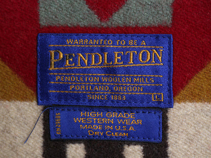 90s 00s USA製 ★ ぺンドルトン ブランケット ジャケット メンズ L / HIGH GRADE WESTERN WEAR ネイティブ柄 ウール チマヨ ラグ ブルゾン