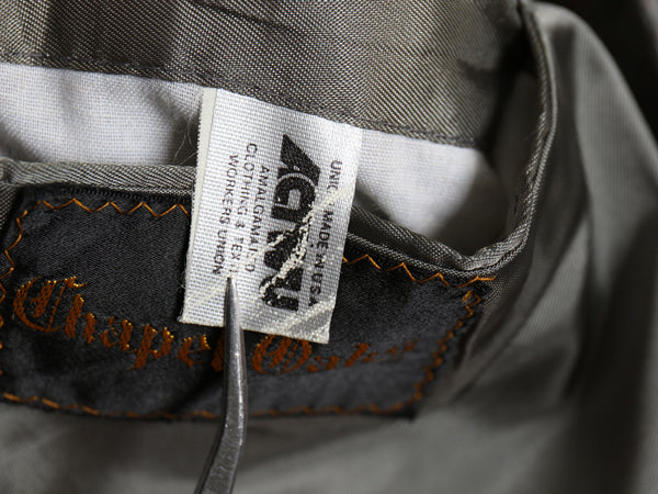 80s USA製 ハリスツイード テーラード ジャケット メンズ L 程/ 古着 旧タグ ヴィンテージ ブレザー ツイード ウール トラッド ストライプ