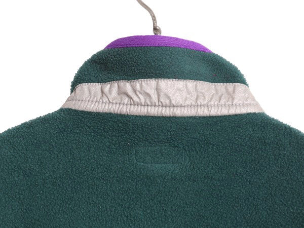 雪なし 90s USA製 パタゴニア ハーフジップ シンチラ フリース ジャケット キッズ XL レディース XS オールド マースピアル プルオーバー