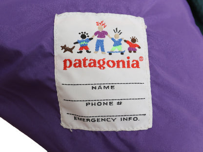雪なし 90s USA製 パタゴニア ハーフジップ シンチラ フリース ジャケット キッズ XL レディース XS オールド マースピアル プルオーバー