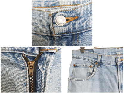 00's リーバイス 550 デニム パンツ メンズ 34 28 古着 オールド リラックス フィット ワイド テーパード ジーンズ ジーパン Gパン 赤タブ