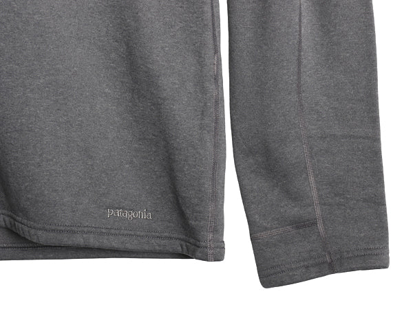 パタゴニア キャプリーン 4 エクスペディション ウェイト クルー メンズ L 11年製 長袖 Tシャツ 裏 フリース カットソー ストレッチ グレー