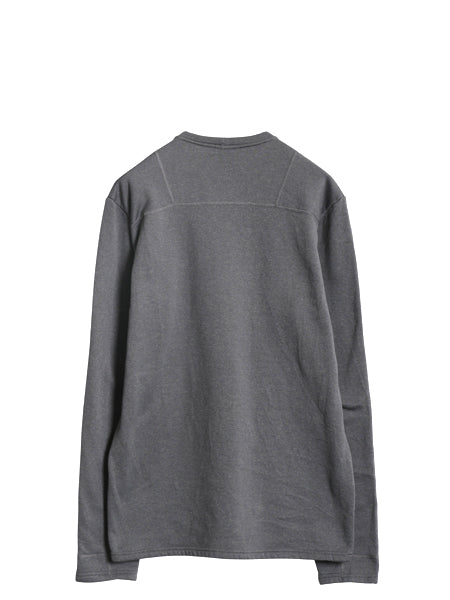 パタゴニア キャプリーン 4 エクスペディション ウェイト クルー メンズ L 11年製 長袖 Tシャツ 裏 フリース カットソー ストレッチ グレー