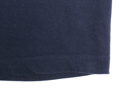 70s JCペニー ポケット付き 無地 半袖 Tシャツ メンズ L 小さめ M / ヴィンテージ ペニーズ ポケT 耳付き ブランク トップス カットソー 紺