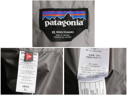 パタゴニア ナノ パフ ベスト メンズ XL 14年製 / 中綿 ナイロン キルティング フルジップ アウトドア 重ね着 パッカブル 大きいサイズ 紺