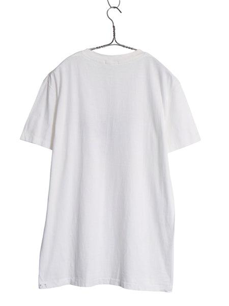 デッドストック 60s ボーイスカウト アート イラスト プリント Tシャツ メンズ L 程/ ヴィンテージ BSA キャラクター シングルステッチ 白