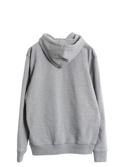 パタゴニア プリント スウェット フード パーカー メンズ М / 18年製 トレーナー ストレッチ プルオーバー ヘビーウェイト 裏起毛 グレー