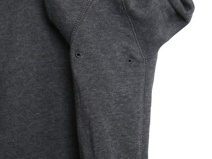 US企画 カーハート フォース プリント スウェット パーカー メンズ L 古着 ワーク トレーナー 裏起毛 プルオーバー ミドルウェイト グレー