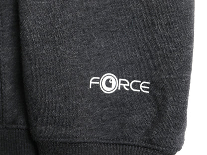 US企画 カーハート フォース プリント スウェット パーカー メンズ L 古着 ワーク トレーナー 裏起毛 プルオーバー ミドルウェイト グレー