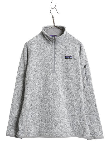 パタゴニア ベターセーター ハーフジップ レディース XL 17年製 裏起毛 フリース セーター プルオーバー ジャケット ブルゾン 大きいサイズ