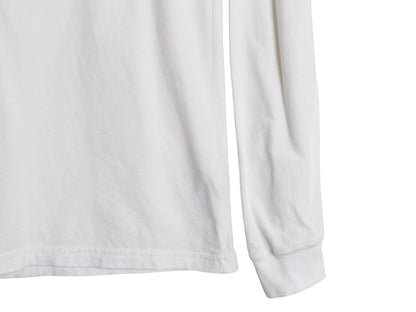 ノースフェイス プリント 長袖 Tシャツ メンズ S / アウトドア ロンT ロングスリーブ カットソー 袖プリント ワンポイント シンプル 白 黒 