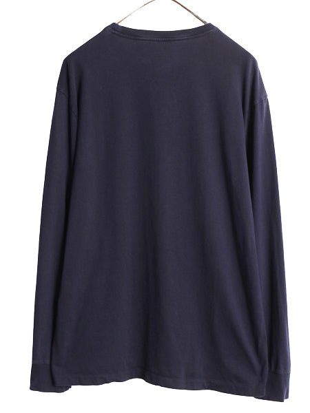 ポロ ラルフローレン 長袖 Tシャツ メンズ M / ロンT ロングスリーブ コットン ワンポイント ポニー カットソー インナー シングルステッチ