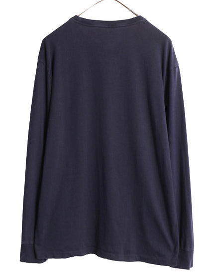 ポロ ラルフローレン 長袖 Tシャツ メンズ M / ロンT ロングスリーブ コットン ワンポイント ポニー カットソー インナー シングルステッチ