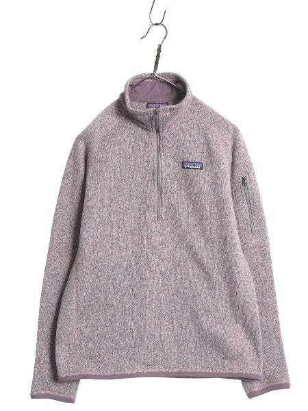 パタゴニア ベターセーター ハーフジップ レディース M / 20年製 アウトドア 裏起毛 フリース セーター プルオーバー ブルゾン ジャケット