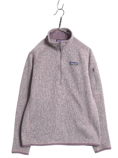 パタゴニア ベターセーター ハーフジップ レディース M / 20年製 アウトドア 裏起毛 フリース セーター プルオーバー ブルゾン ジャケット