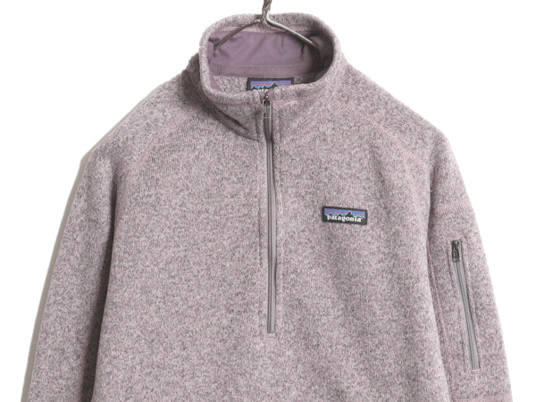 パタゴニア ベターセーター ハーフジップ レディース M / 20年製 アウトドア 裏起毛 フリース セーター プルオーバー ブルゾン ジャケット