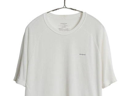 パタゴニア キャプリーン ライトウェイト 半袖 Tシャツ メンズ L / 11年製 アウトドア カットソー アンダーシャツ ストレッチ インナー 白
