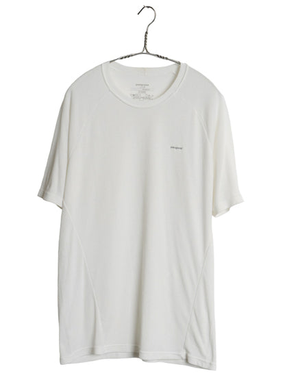 パタゴニア キャプリーン ライトウェイト 半袖 Tシャツ メンズ L / 11年製 アウトドア カットソー アンダーシャツ ストレッチ インナー 白