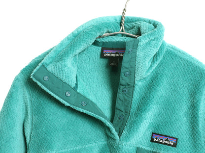 パタゴニア リツール スナップT プルオーバー ジャケット レディース S / 古着 15年製 フリース アウトドア ブルゾン ハイネック シンプル